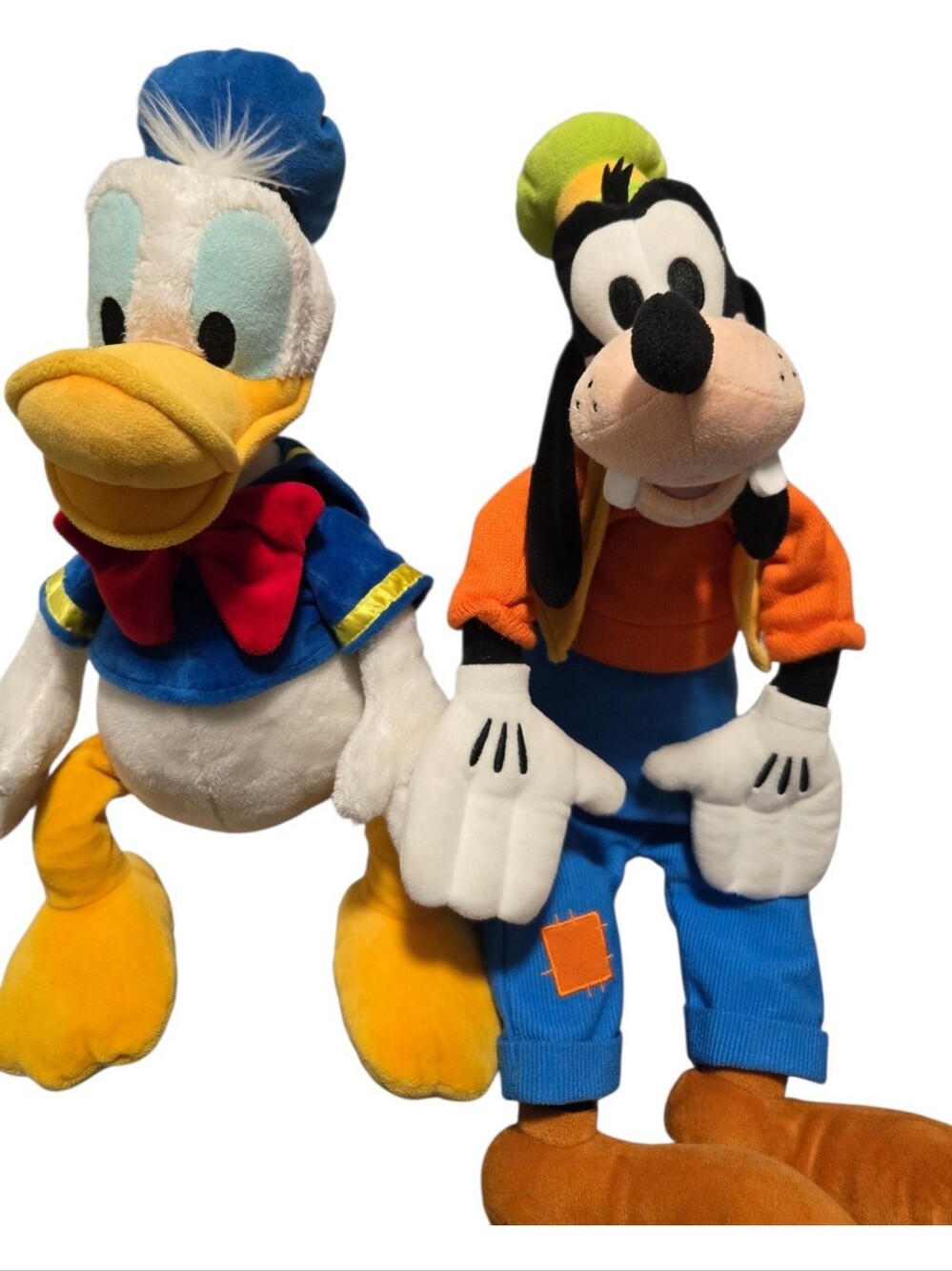 Disney Plush Toys Donald Duck And Goofy, Classic, Official Disney Store Products